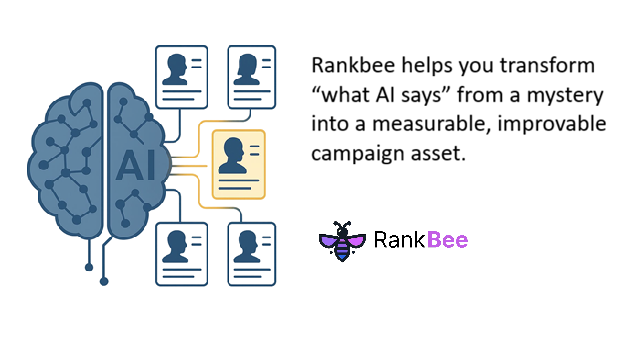 AI visibility optimization for political campaigns